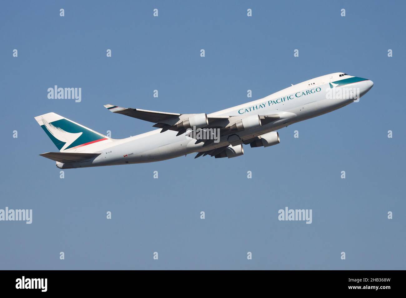航空機・ヘリコプター CX Cathay Pacific Boeing 747-400 \"B-HUI\" 航空機・ヘリコプター CX Cathay Pacific Boeing 747-400 