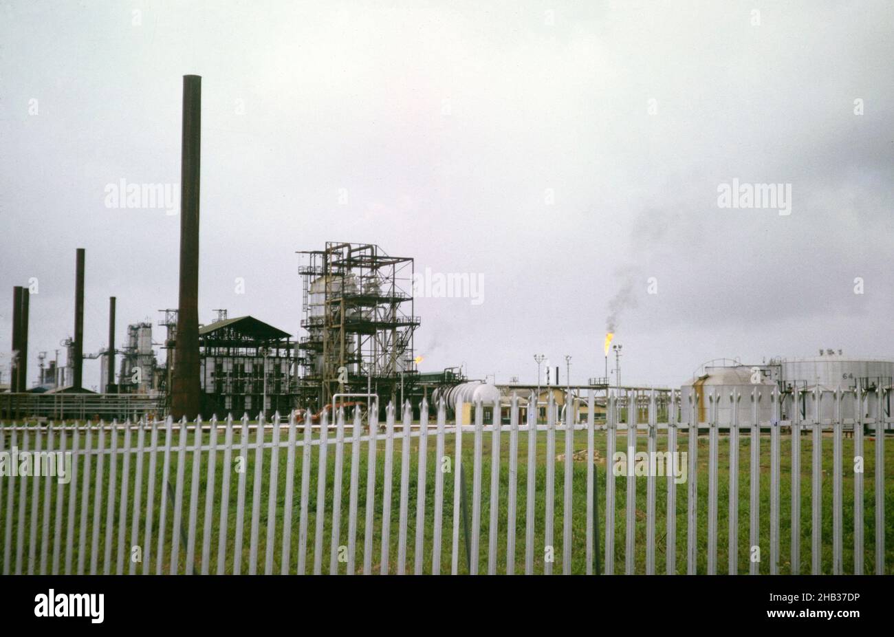 Oil refinery in Trinidad, Trinidad and Tobago 19611963 Stock Photo Alamy