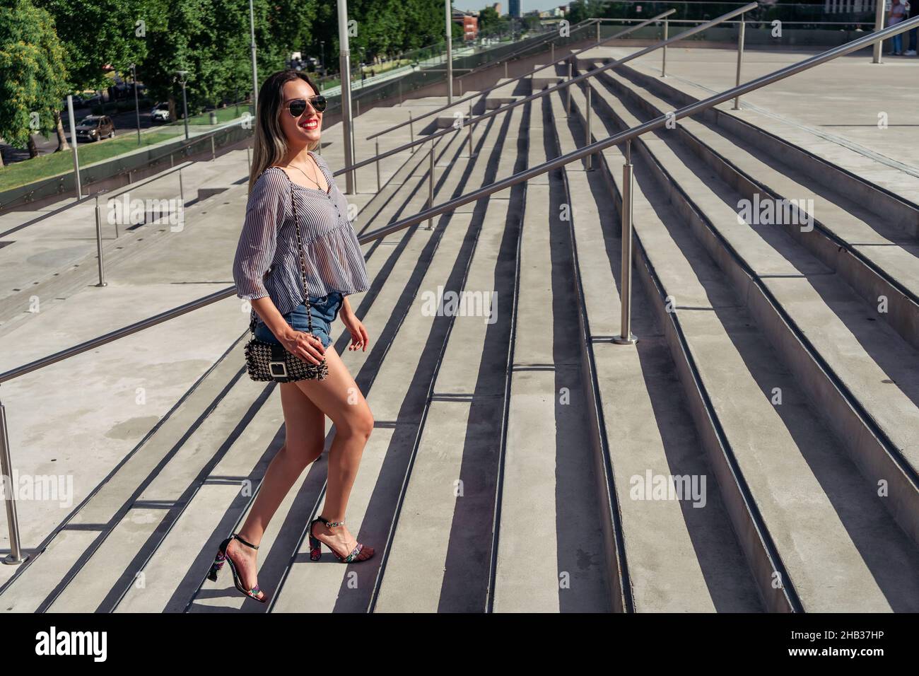 Beautiful latina woman hi-res stock photography and images - Alamy