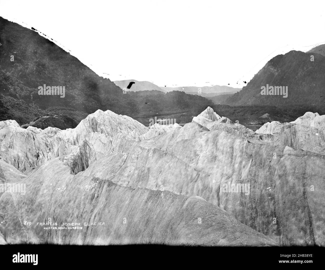 Francis Joseph Glacier, Burton Brothers studio, photography studio ...