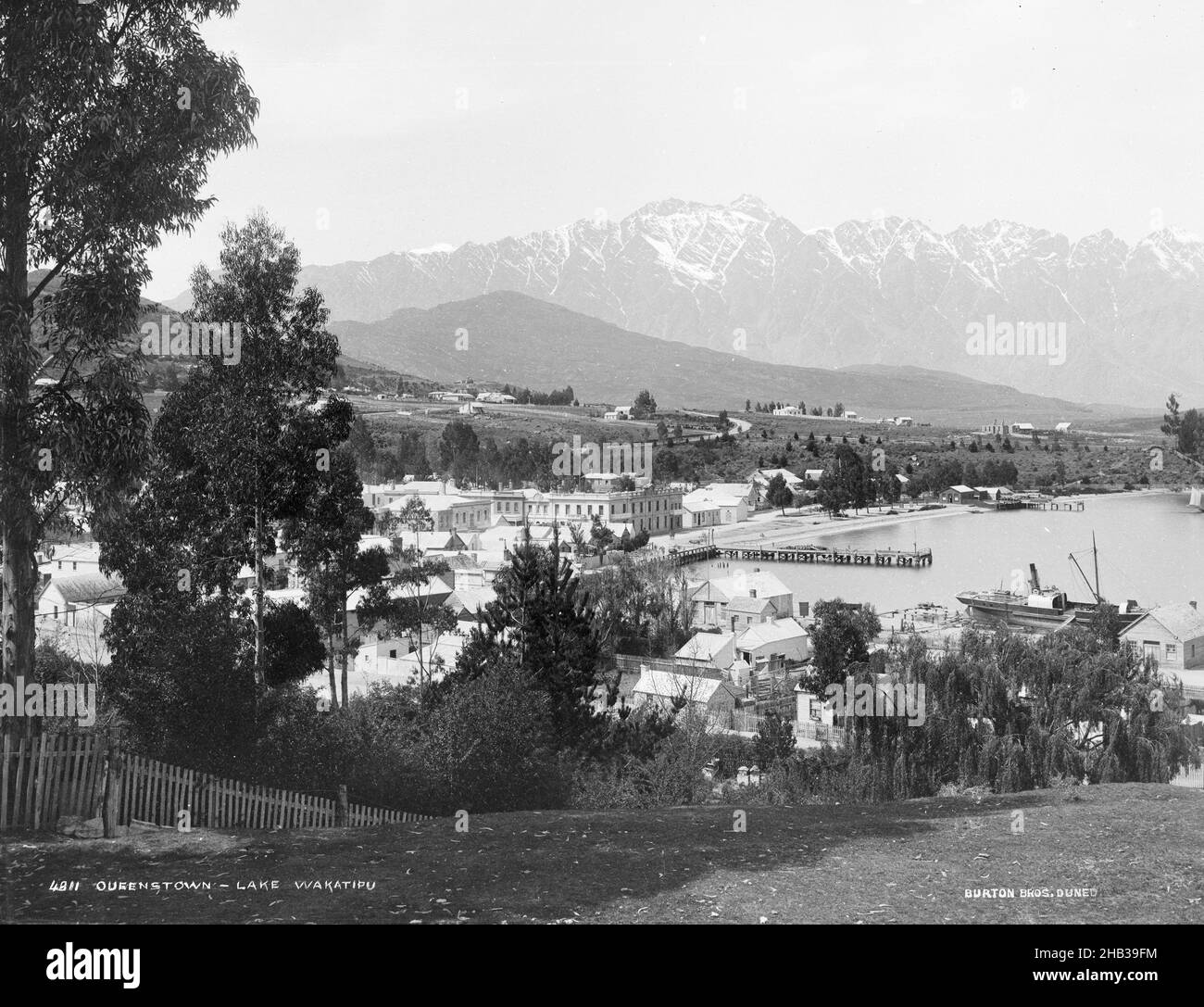 Queenstown, Lake Wakatipu, Burton Brothers studio, photography studio
