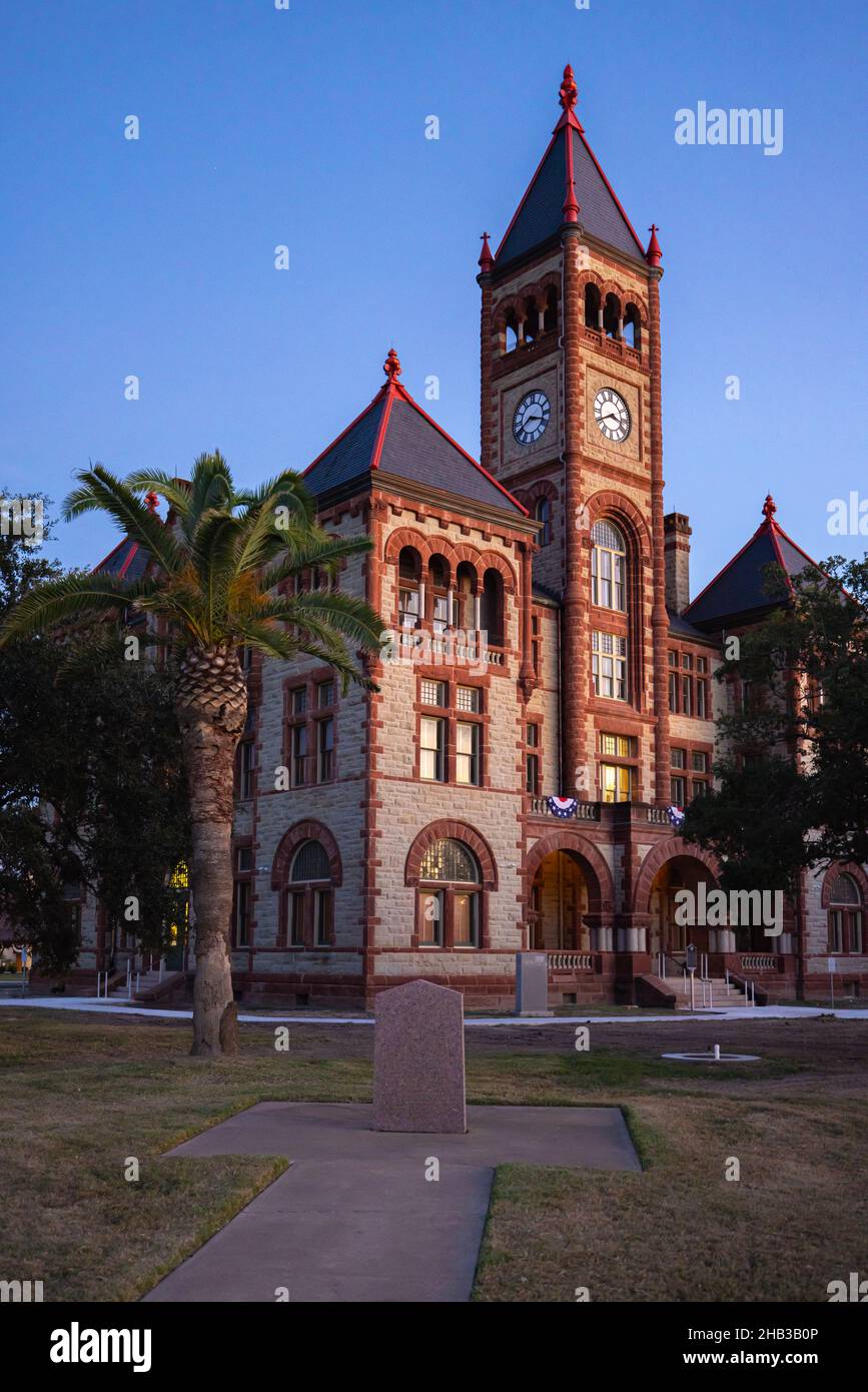 Cuero, Texas, USA September 25, 2021 The Historic DeWitt County