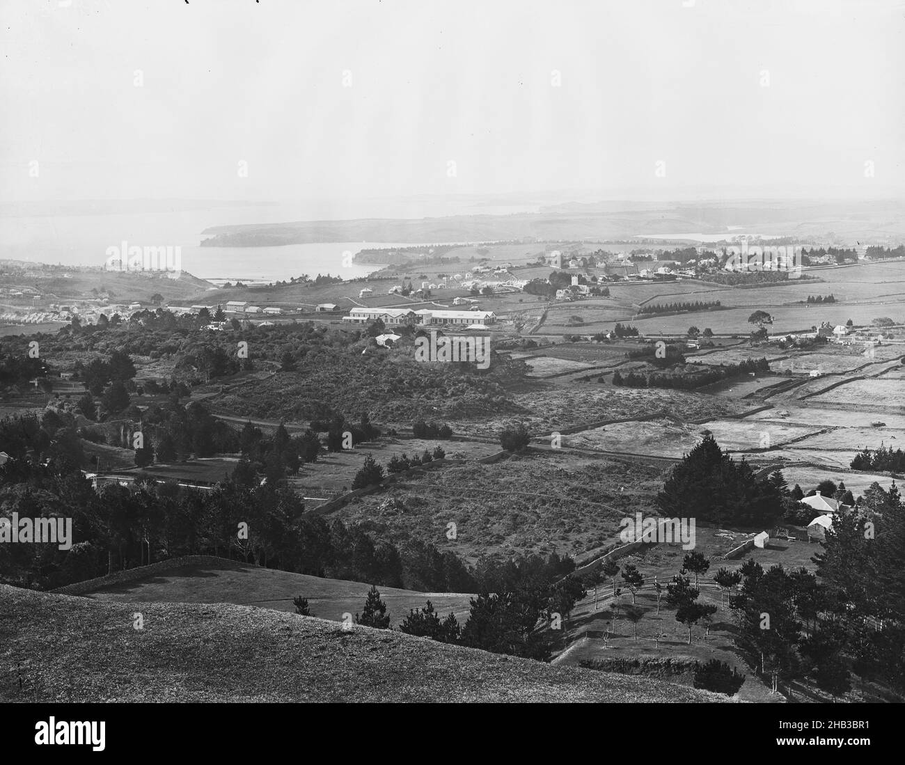 [Auckland from Mount Eden], Burton Brothers studio, photography studio