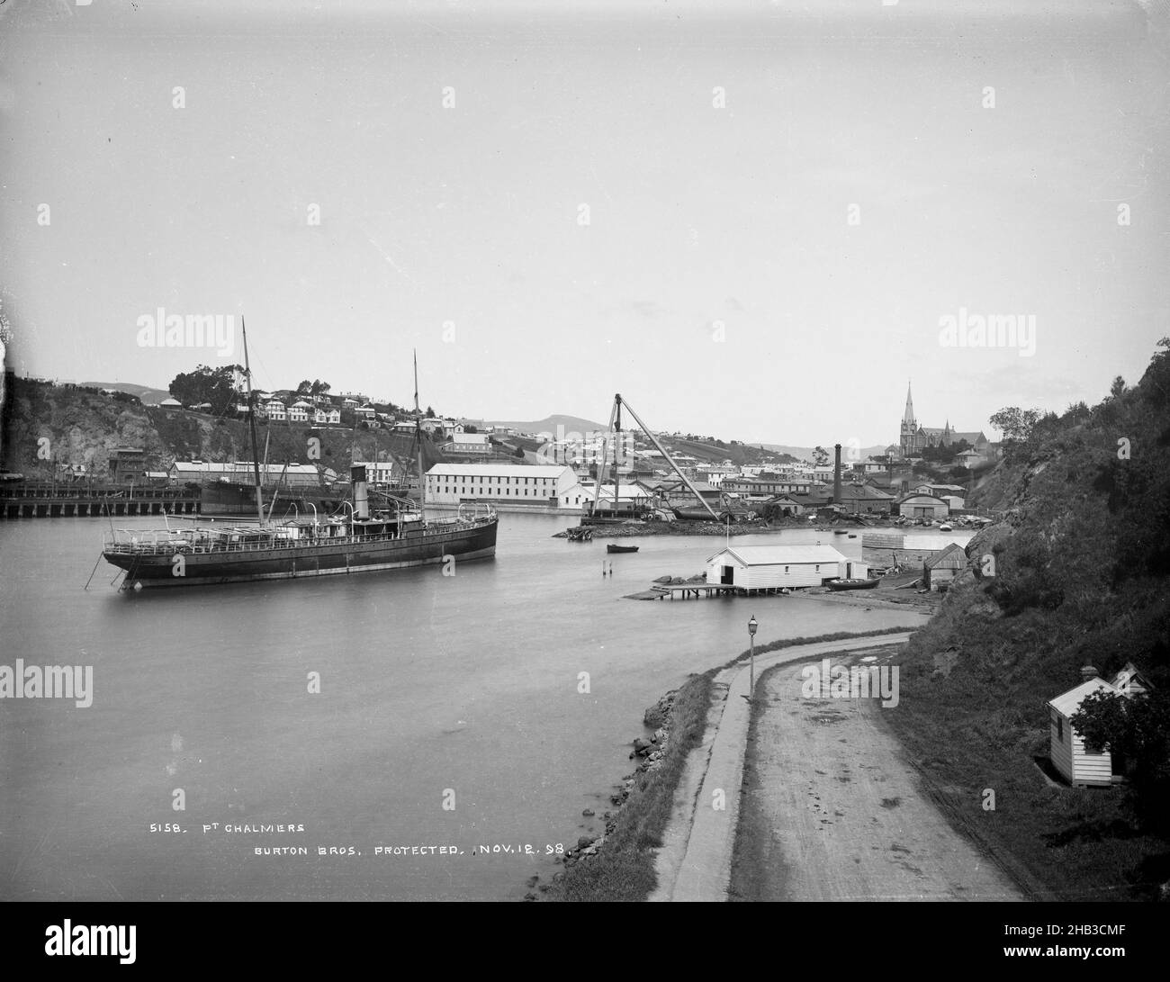 Port Chalmers, Burton Brothers studio, photography studio, Dunedin