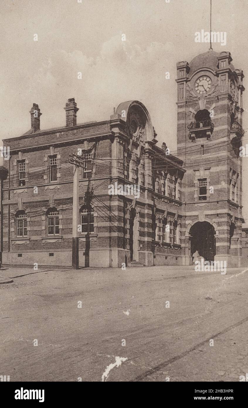 General Post Office, New Plymouth, New Zealand, Muir & Moodie studio