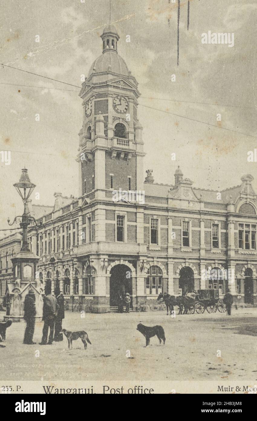 Wanganui, Post Office, Muir & Moodie studio, 1905, Whanganui Stock
