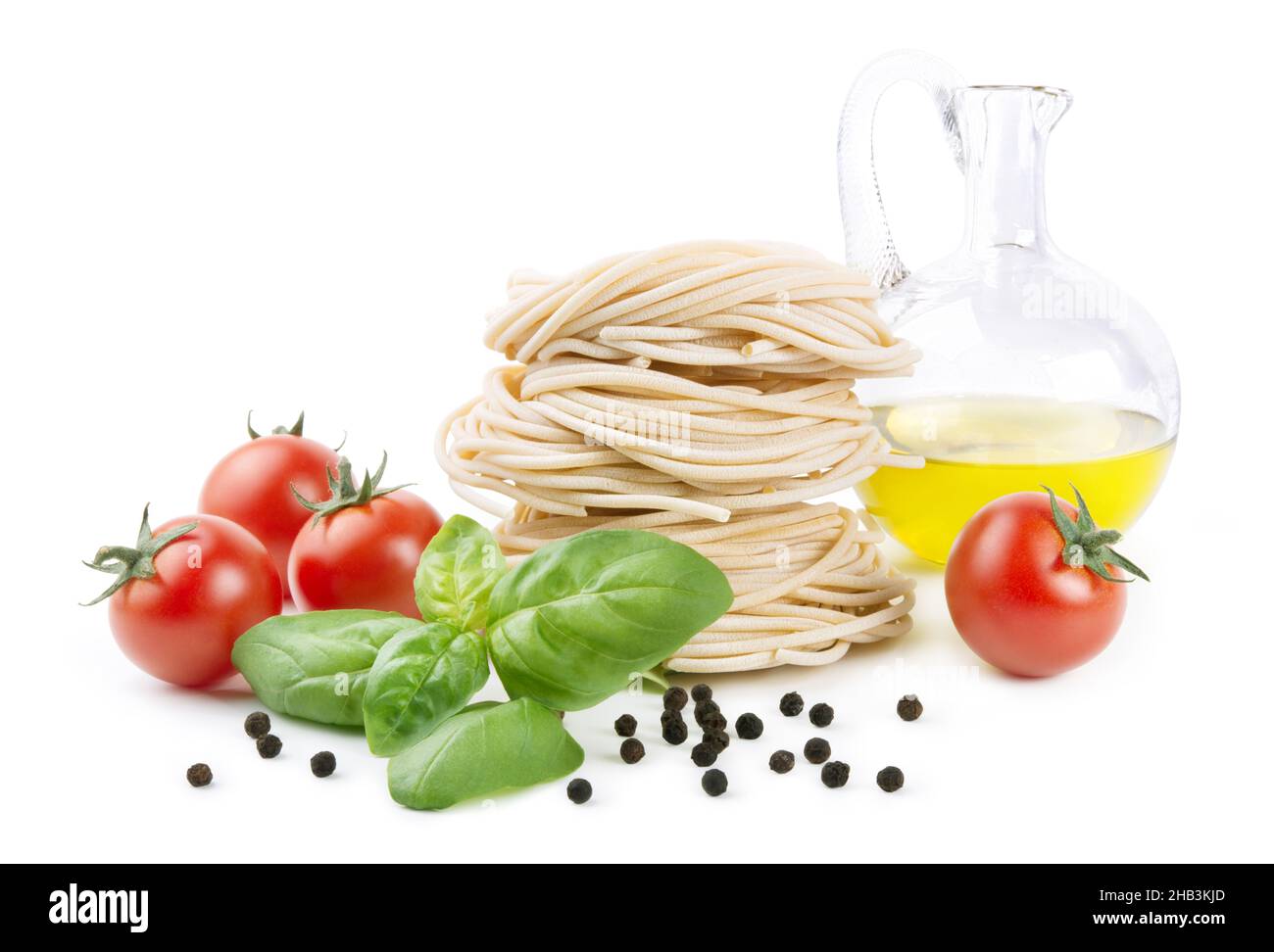 Pinci Pici, traditional Italian pasta produced in Tuscany with water, durum ...