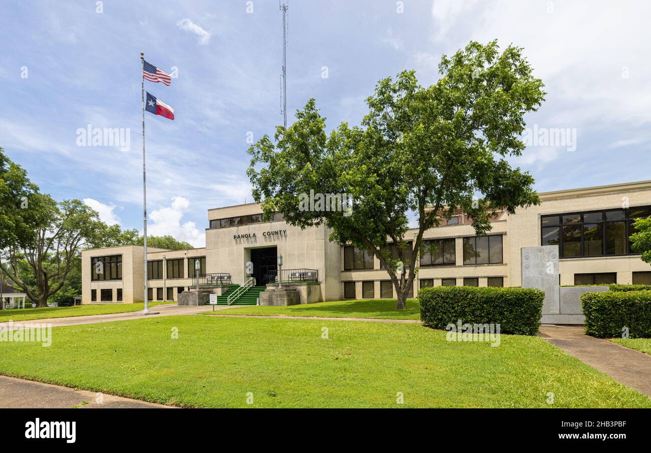 Carthage, Texas, USA June 28, 2021 The Panola County Courthouse