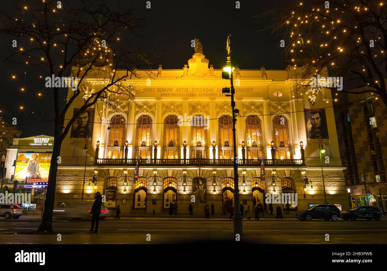Berlin, Germany December 17, 2018 Theater des Westens (Theatre of the West), one of the most