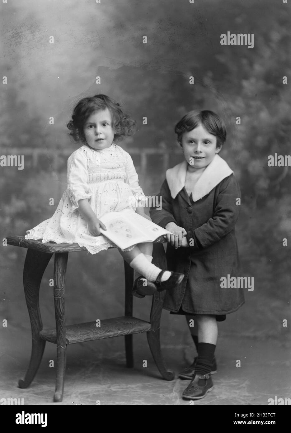 Preston, Alf and Doris Z, Berry & Co, circa 1920, Wellington Stock Photo