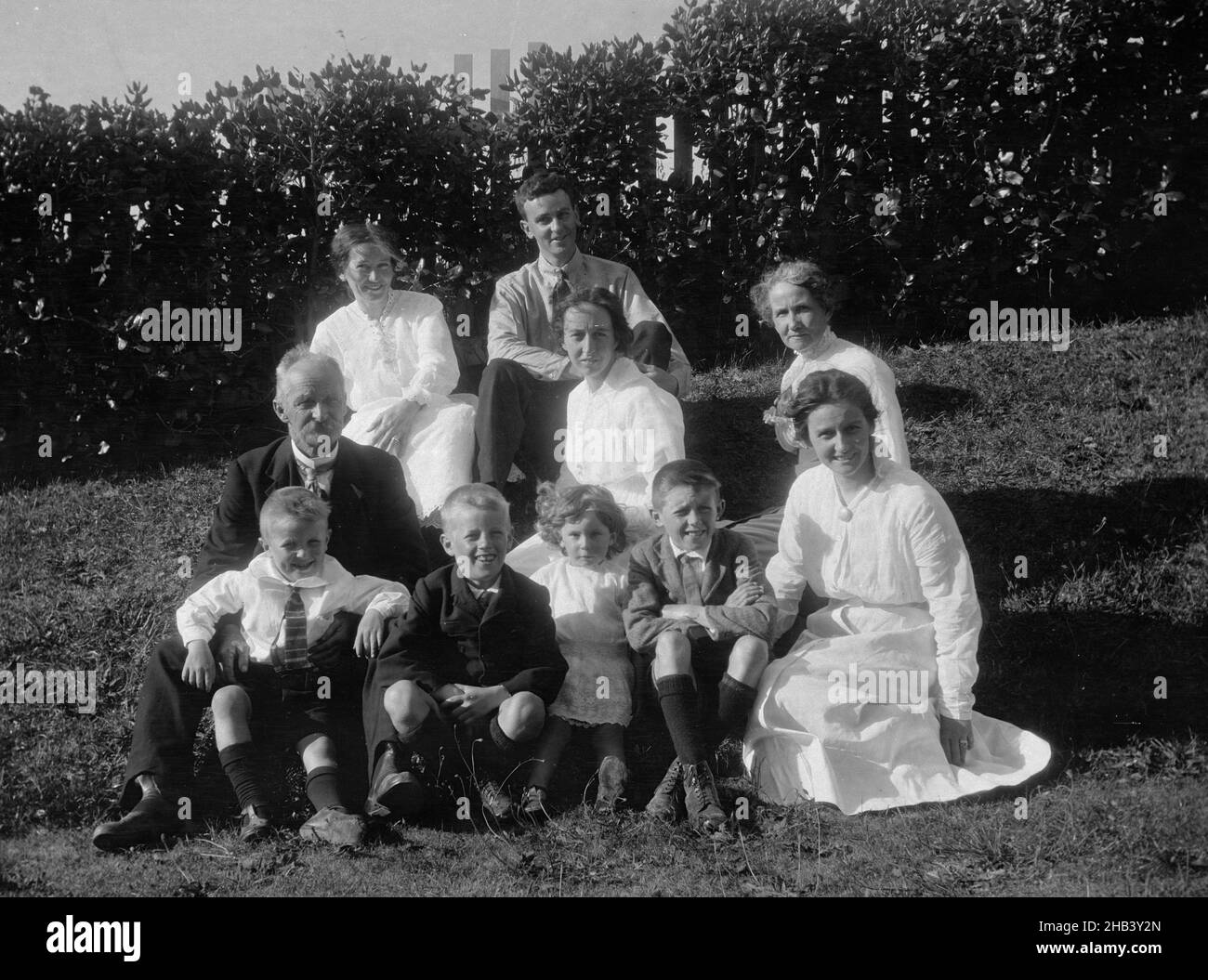 Photos at Island Bay, William Saunderson Cooper, 1917, Wellington Stock Photo