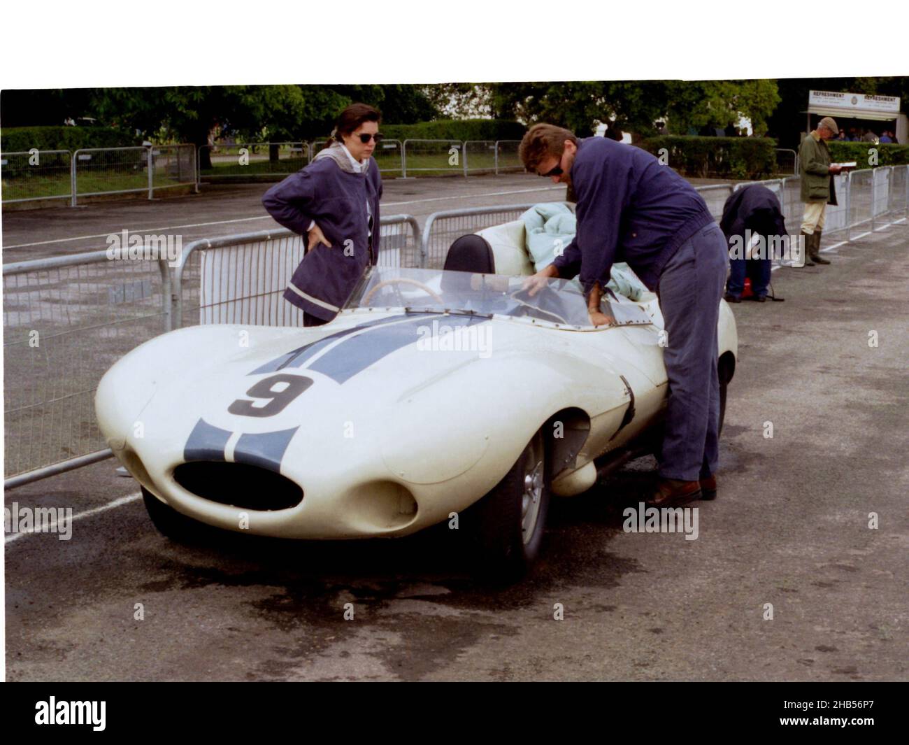 Jaguar d type long nose hi-res stock photography and images
