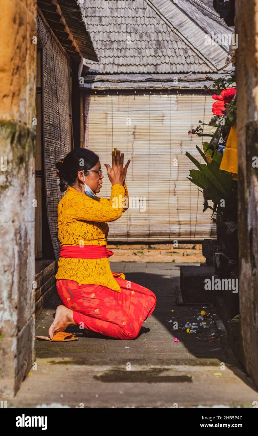 Morning pray Stock Photo