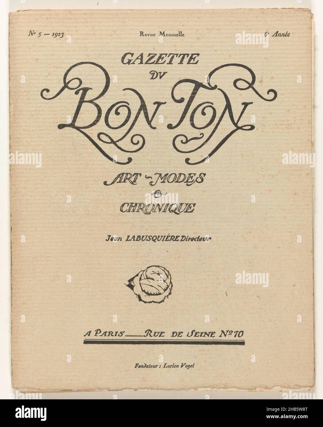 Lucien Vogel Hi Res Stock Photography And Images Alamy