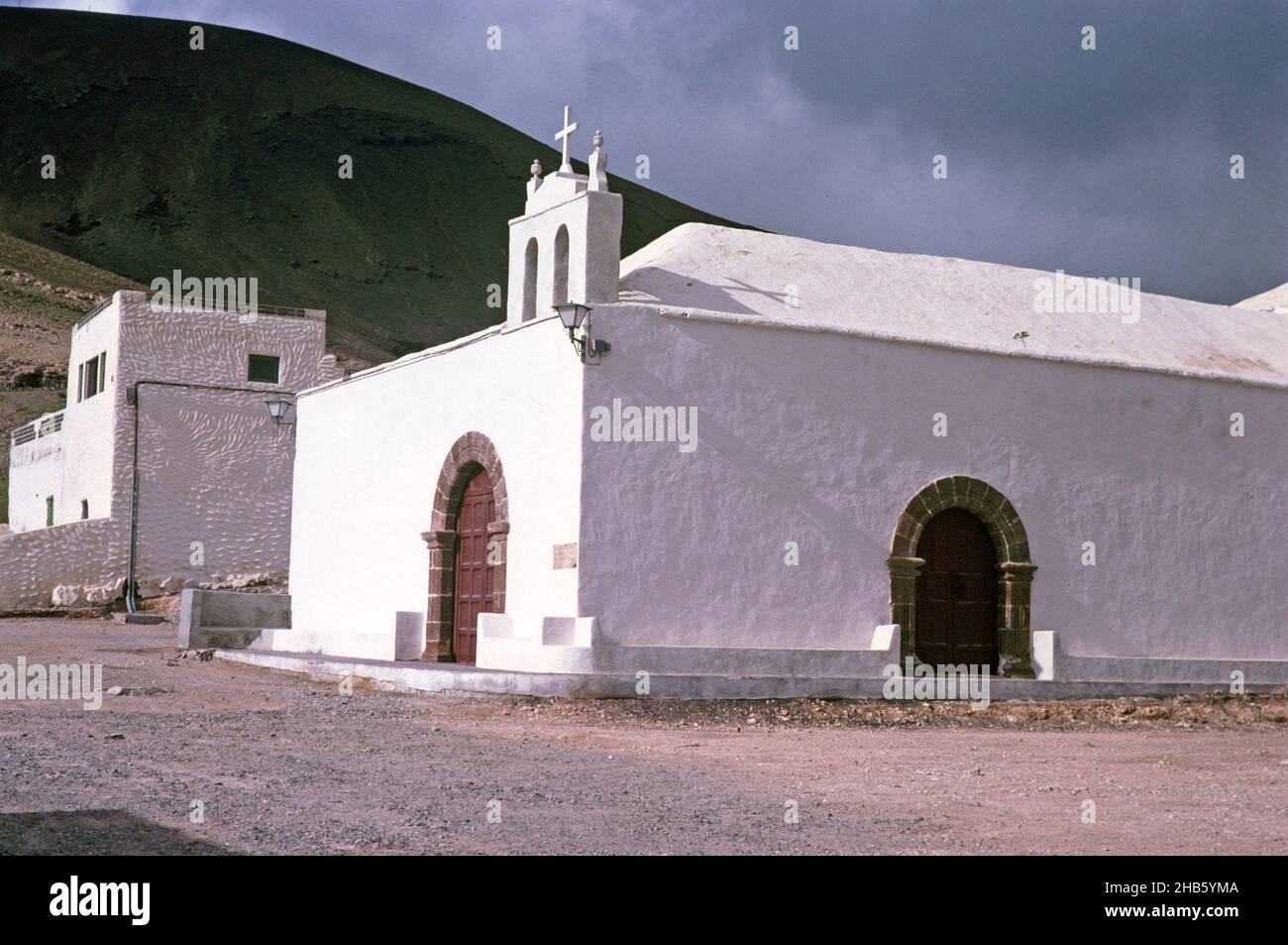 Village church Ermita de San Marcial del Rubicon, Femes, Lanzarote