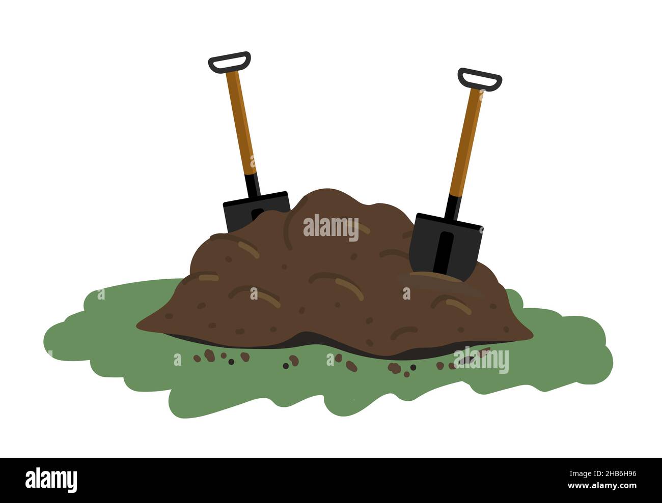 Compost heap Stock Vector Images Alamy