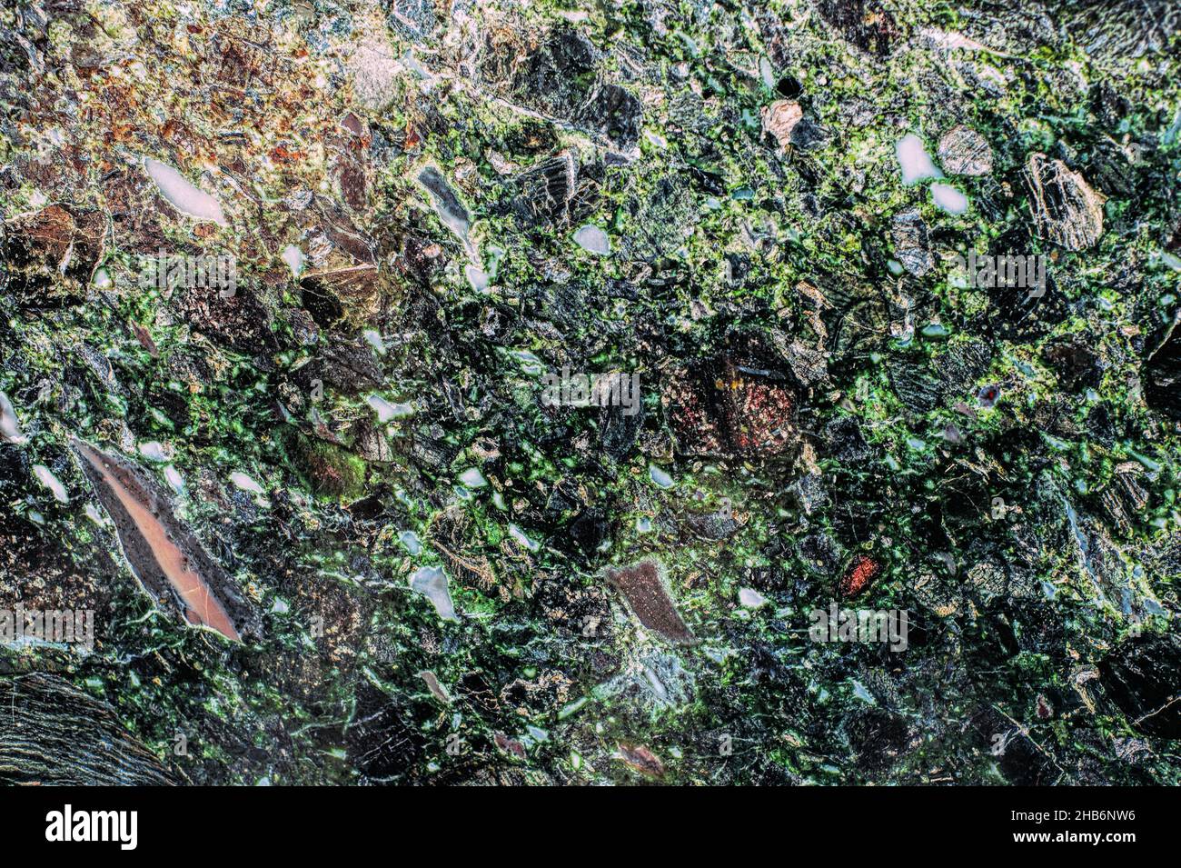 Natural green marble texture background with high resolution. Stock Photo