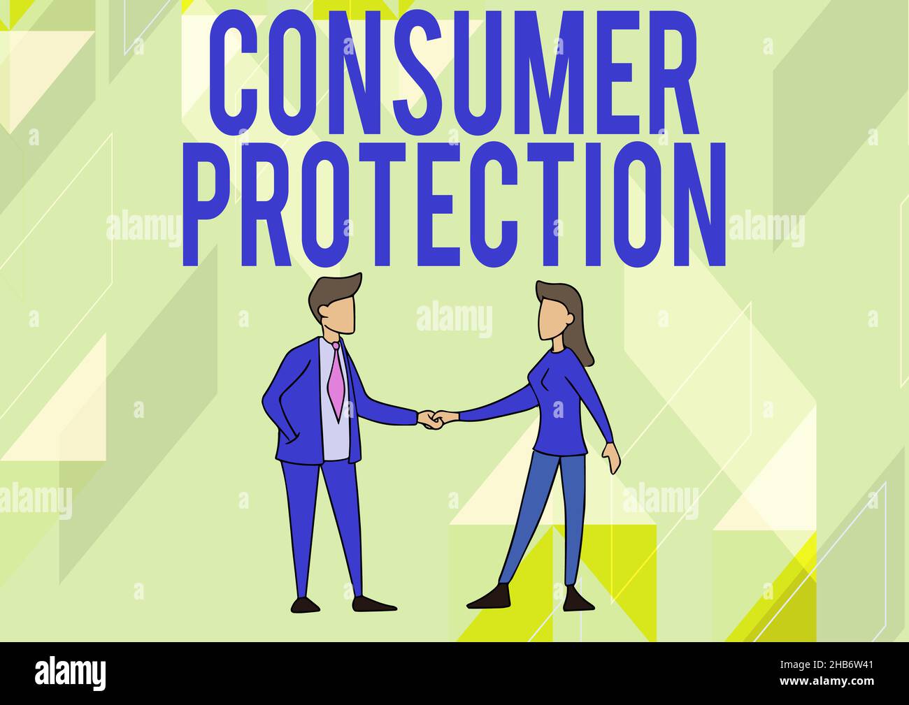 Handwriting text Consumer Protection. Business approach Fair Trade Laws ...