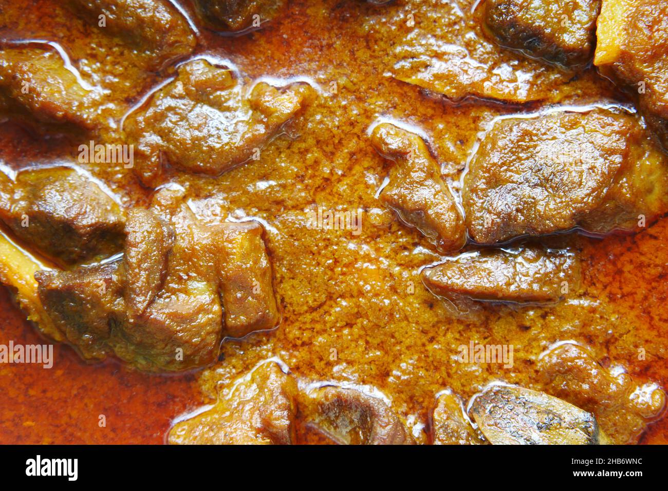 traditional Indian curry lamb masala in a bowl on table Stock Photo Alamy