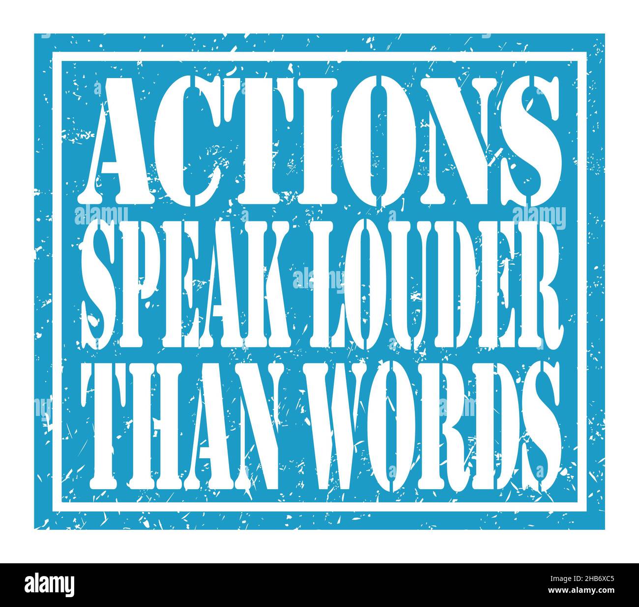 Actions speak louder than words hi-res stock photography and