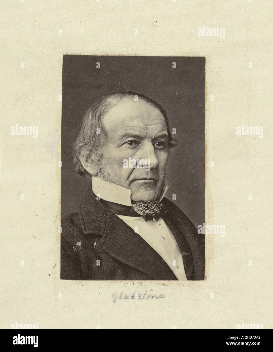Portrait Of William Ewart Gladstone Gladstone Title On Object Stock Portrait Of William Ewart Gladstone Gladstone Title On Object 2HB73A2 