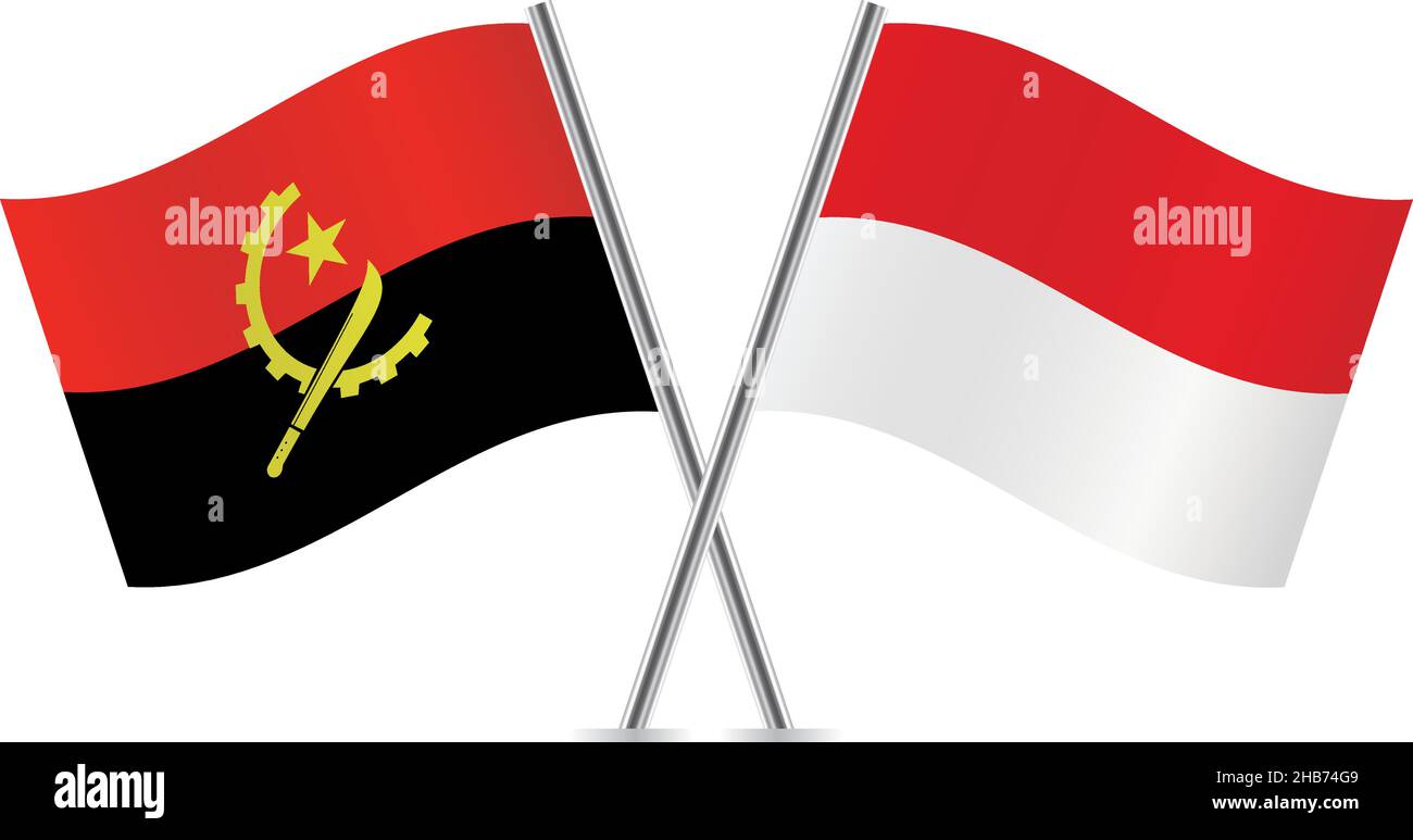 Angola vs indonesia Stock Vector Images - Alamy