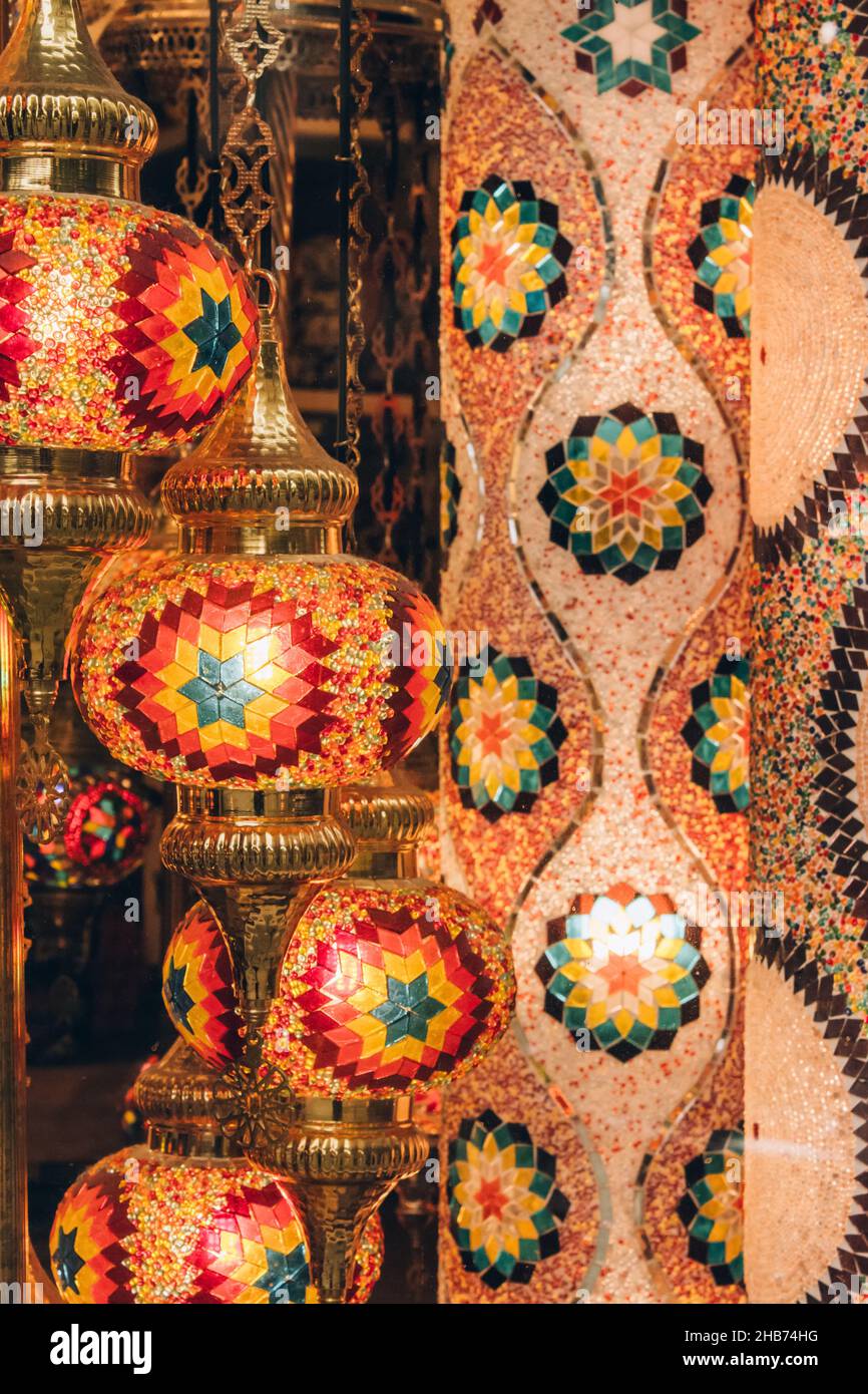 Turkish lamp background hi-res stock photography and images - Alamy