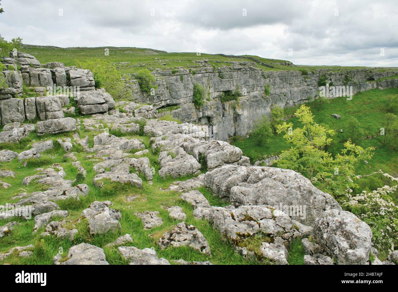 Malham Cove - England Stock Photo - Alamy