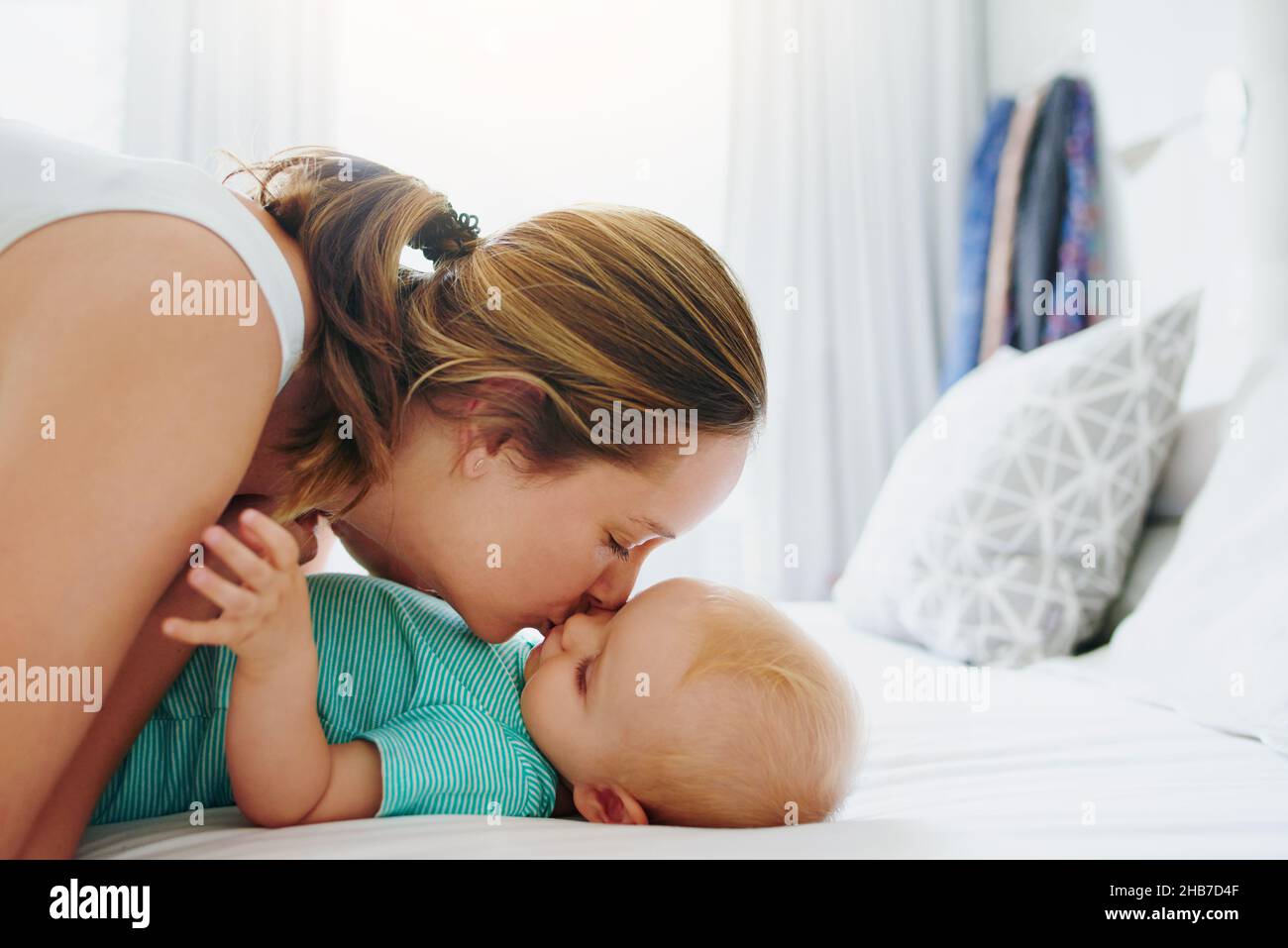 Cherish these precious moments Stock Photo Alamy