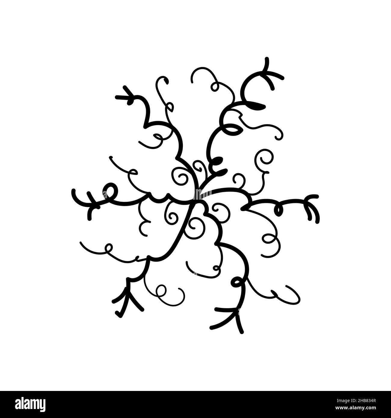 snowflake icon isolated symbol vector illustration Stock Vector Image ...