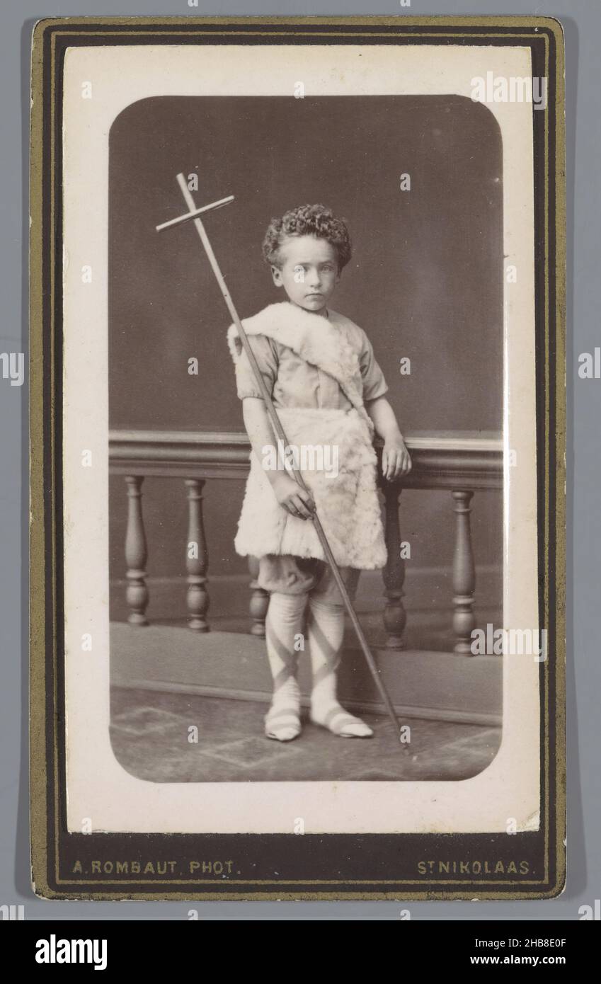 Portrait of an unknown boy, possibly dressed as John the Baptist ...