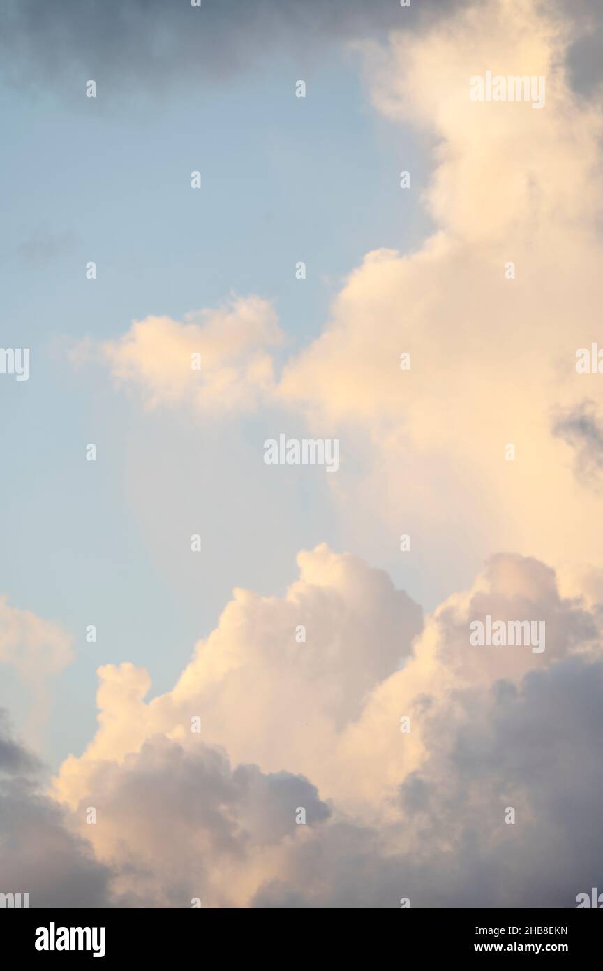 Light soft clouds against hi-res stock photography and images - Alamy