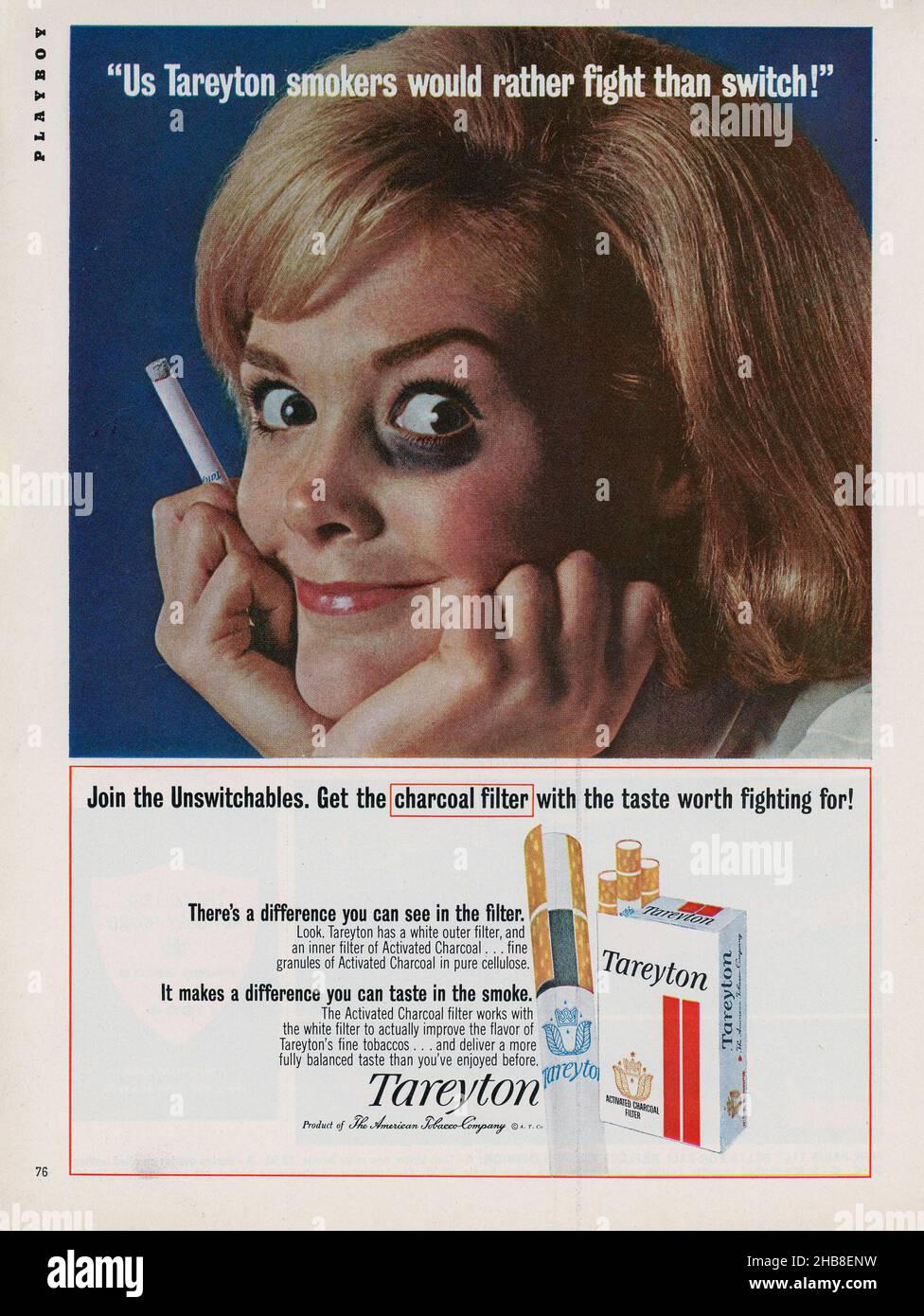 Vintage September 1964 "Playboy" magazine advertisement, USA Stock
