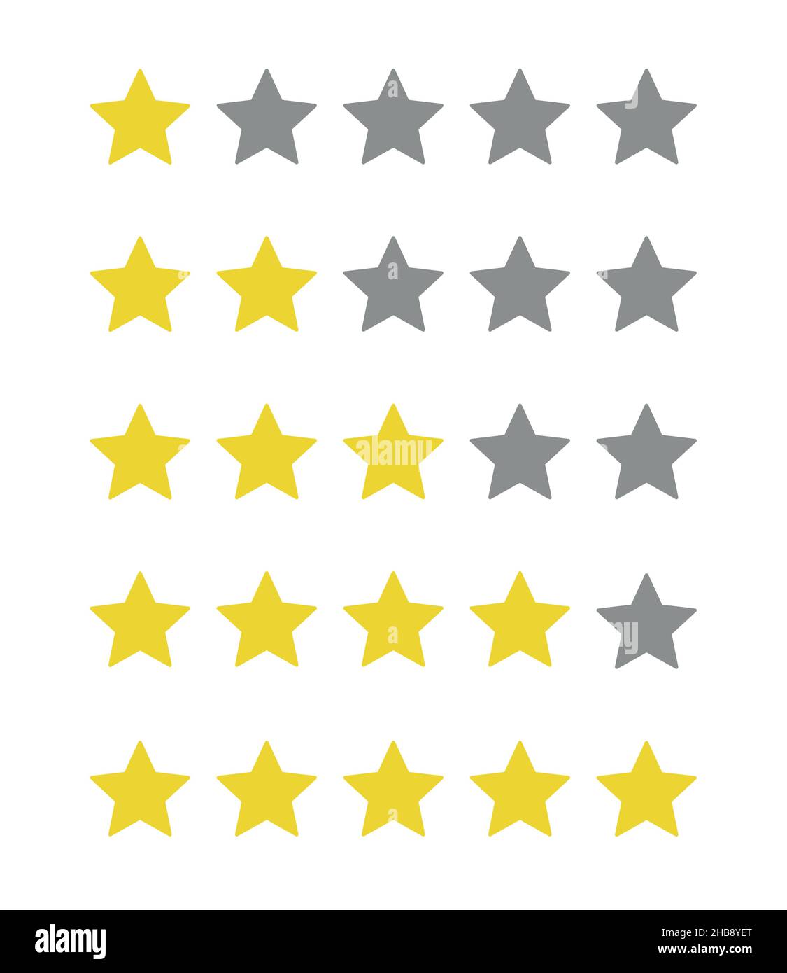 5 star rating icon vector illustration eps10. Isolated badge for website or app, stock Stock Vector