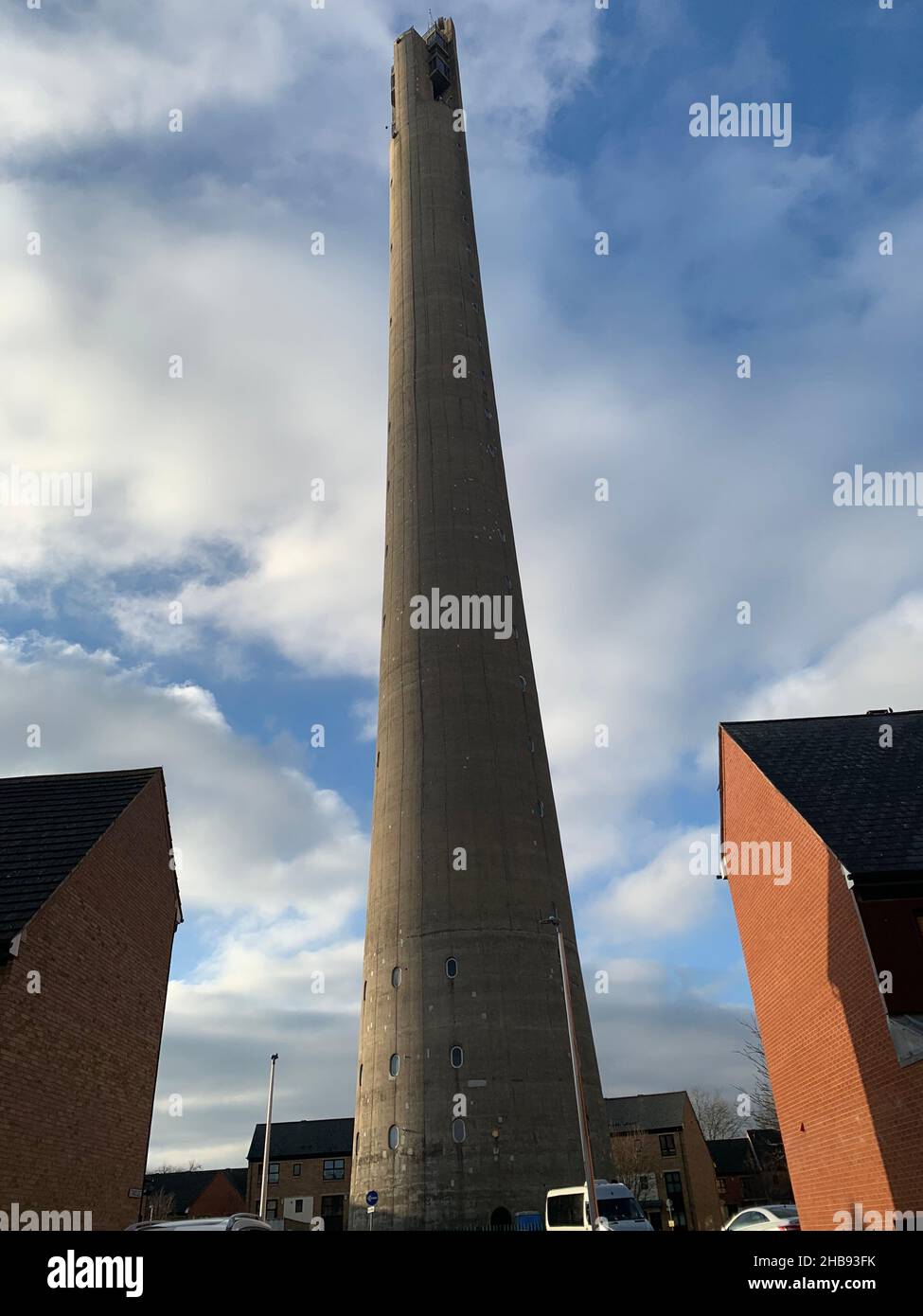 Express lift tower in Northampton UK Stock Photo Alamy