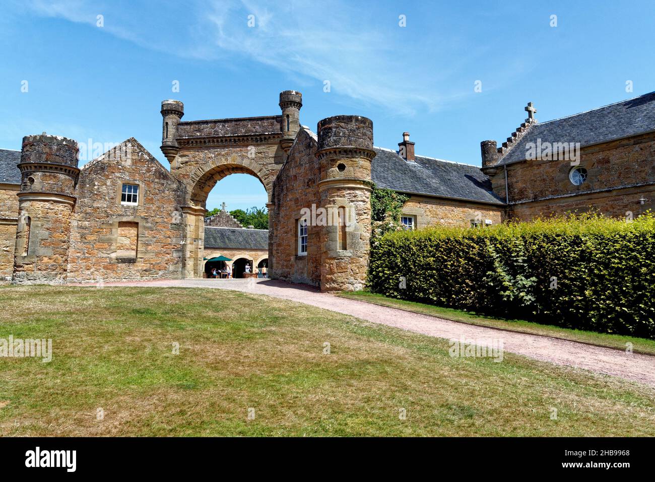 Stables - Culzean Castle, Ayrshire, Scotland, United Kingdom - 22nd of July 2021 Stock Photo