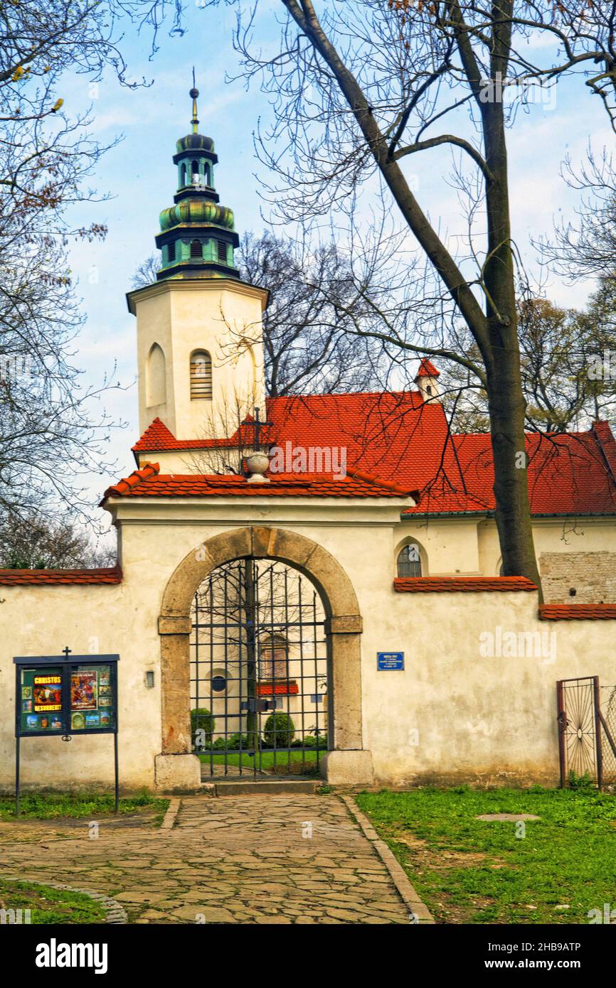 Poland, Cracow, Zwierzyniec, Reforamtes church. Stock Photo