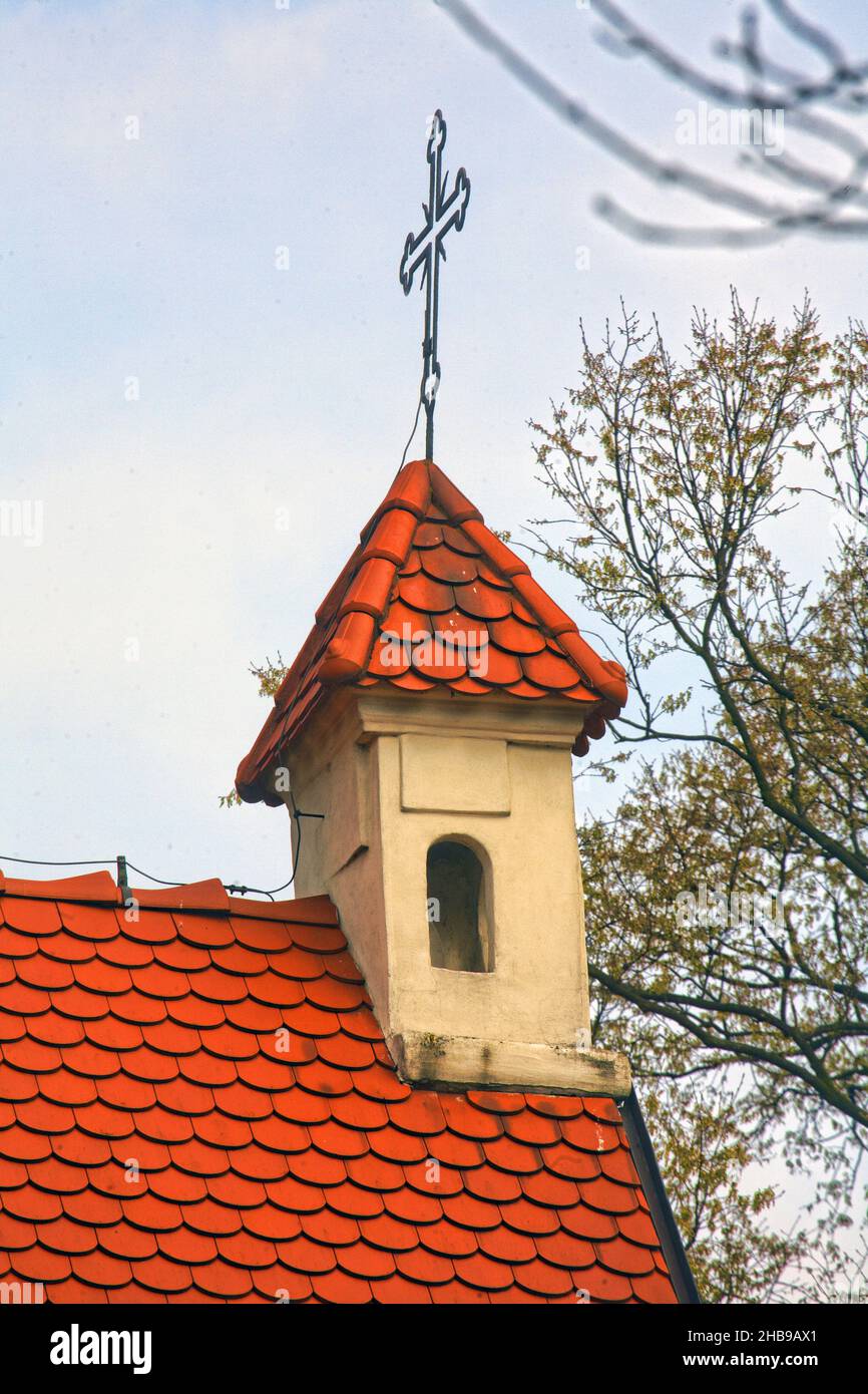 Poland, Cracow, Zwierzyniec, Reforamtes church. Stock Photo