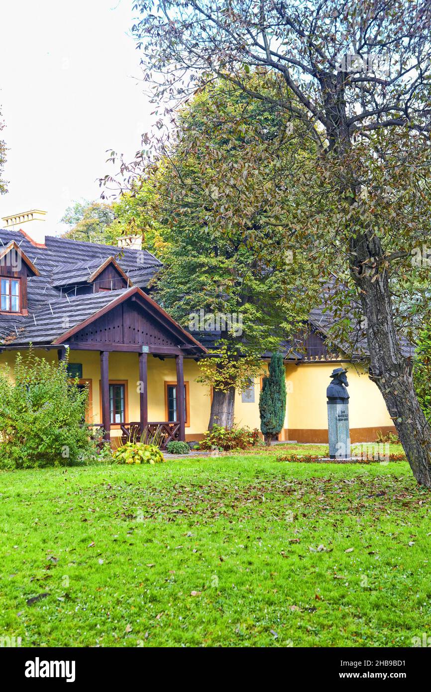 Poland, Cracow, Krzeslawice, Matejko manor house. Stock Photo