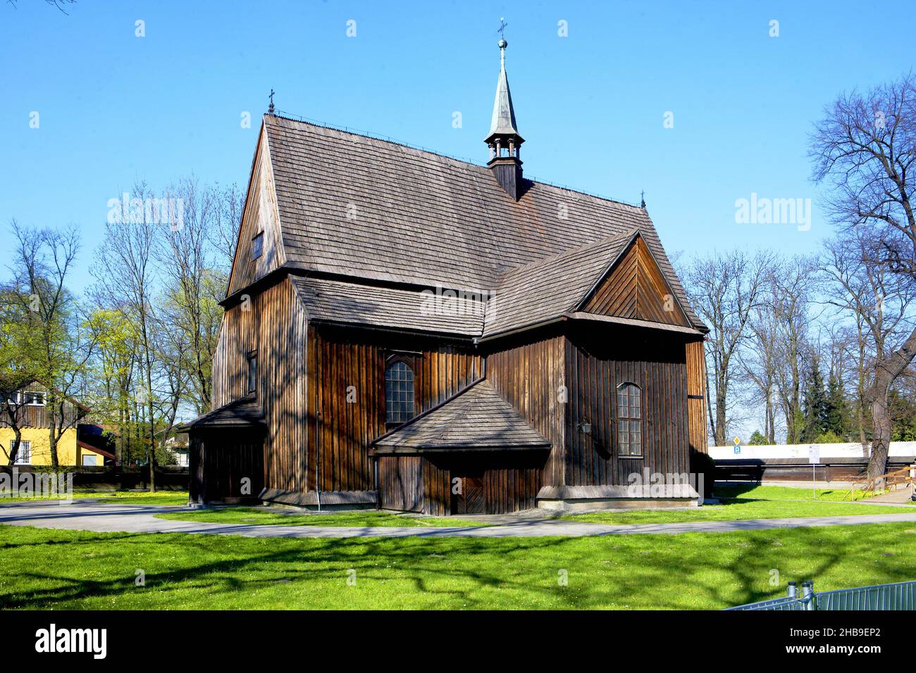 Poland, Cracow, Mogila, st. Bartholomew church. Stock Photo