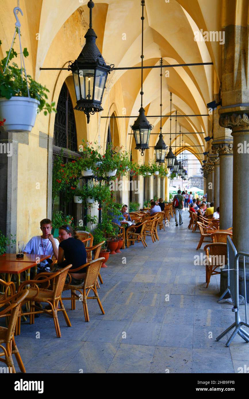 Poland, Cracow, Drappers hall. Stock Photo