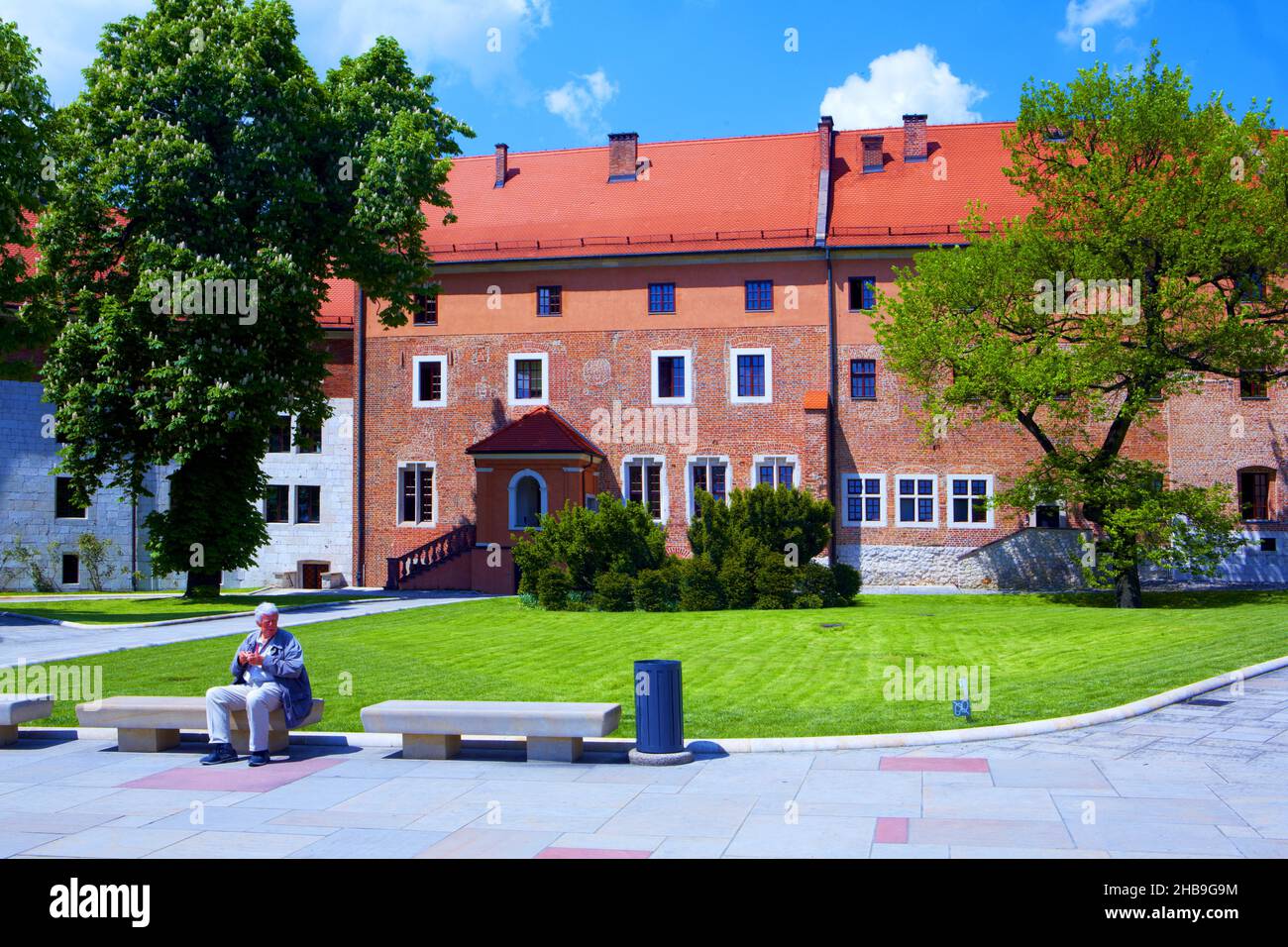 Poland, Cracow, Wawel castle, seminar. Stock Photo