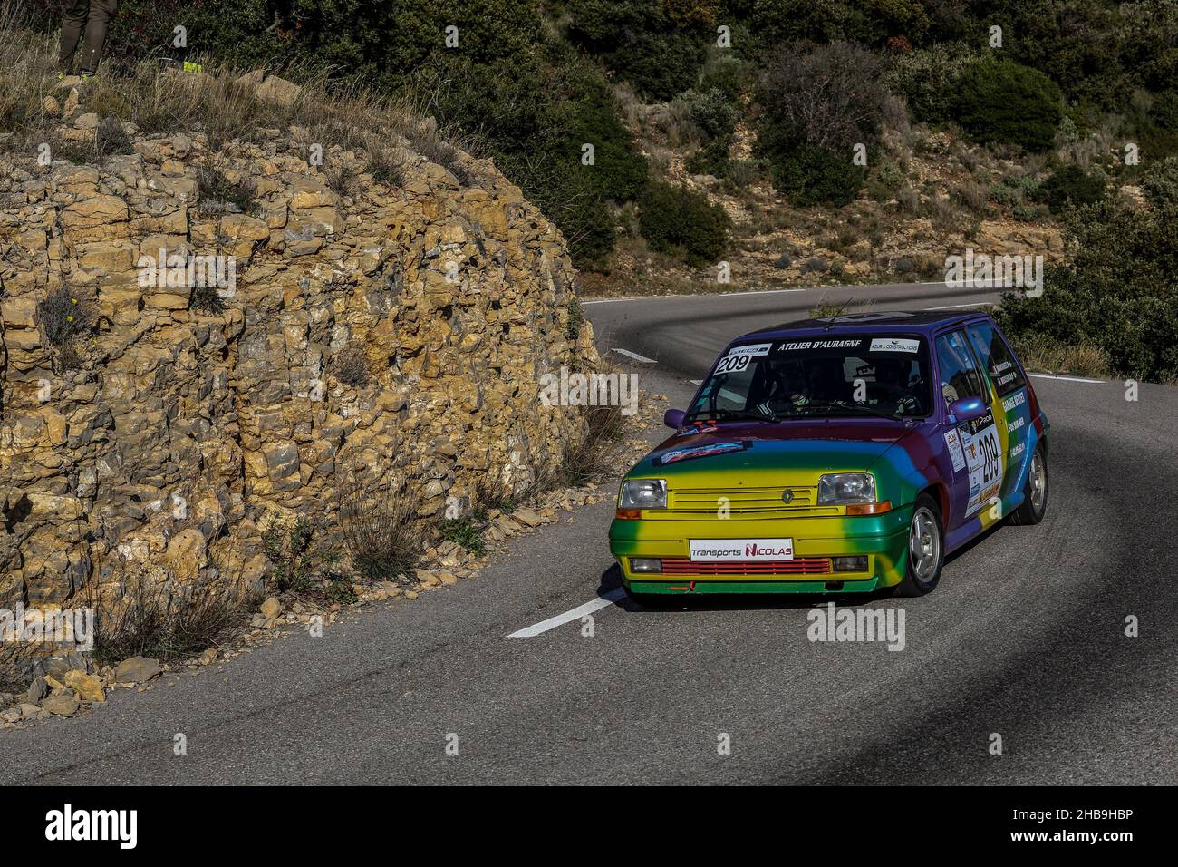 209 MARTINEZ Didier (FRA), DECLERCQ Fabien (FRA), RENAULT 5 GT TURBO J2