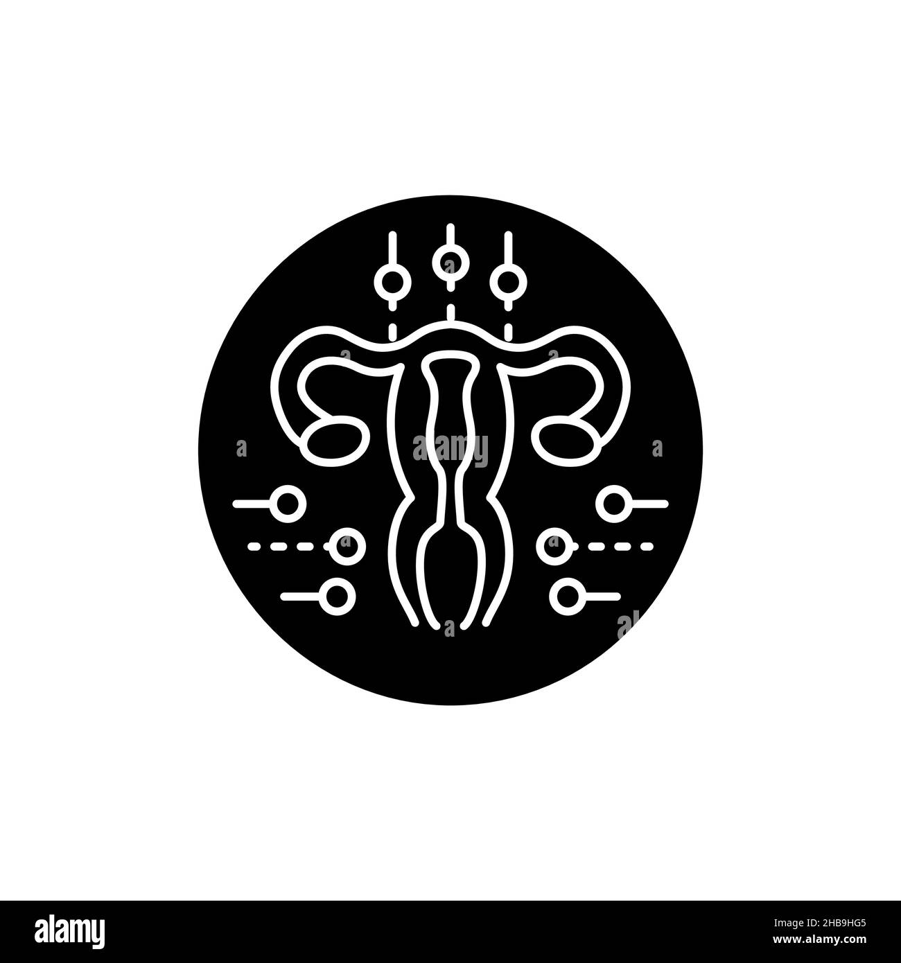 Obstetrics and gynecology color line icon. Pictogram for web page ...