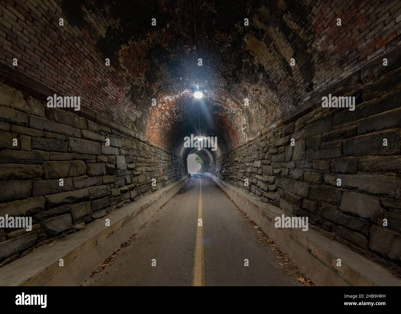 Wilkes Street Tunnel, Alexandria, VA Stock Photo