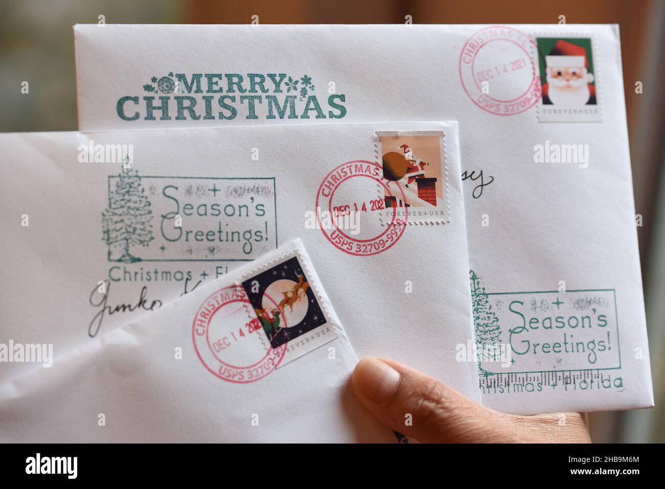 Stamped envelopes hires stock photography and images Alamy