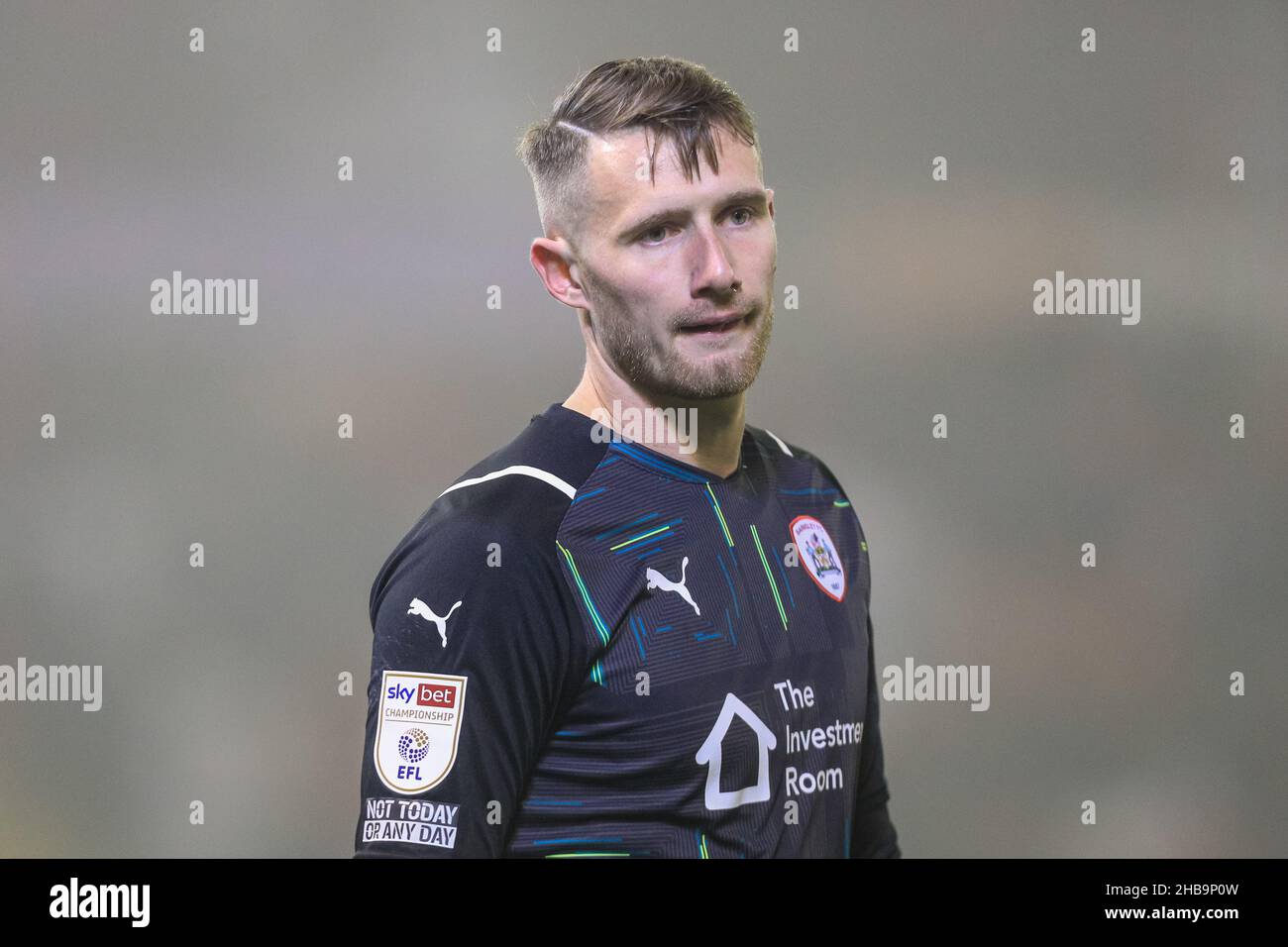 Bradley Collins #40 of Barnsley during the game Stock Photo - Alamy