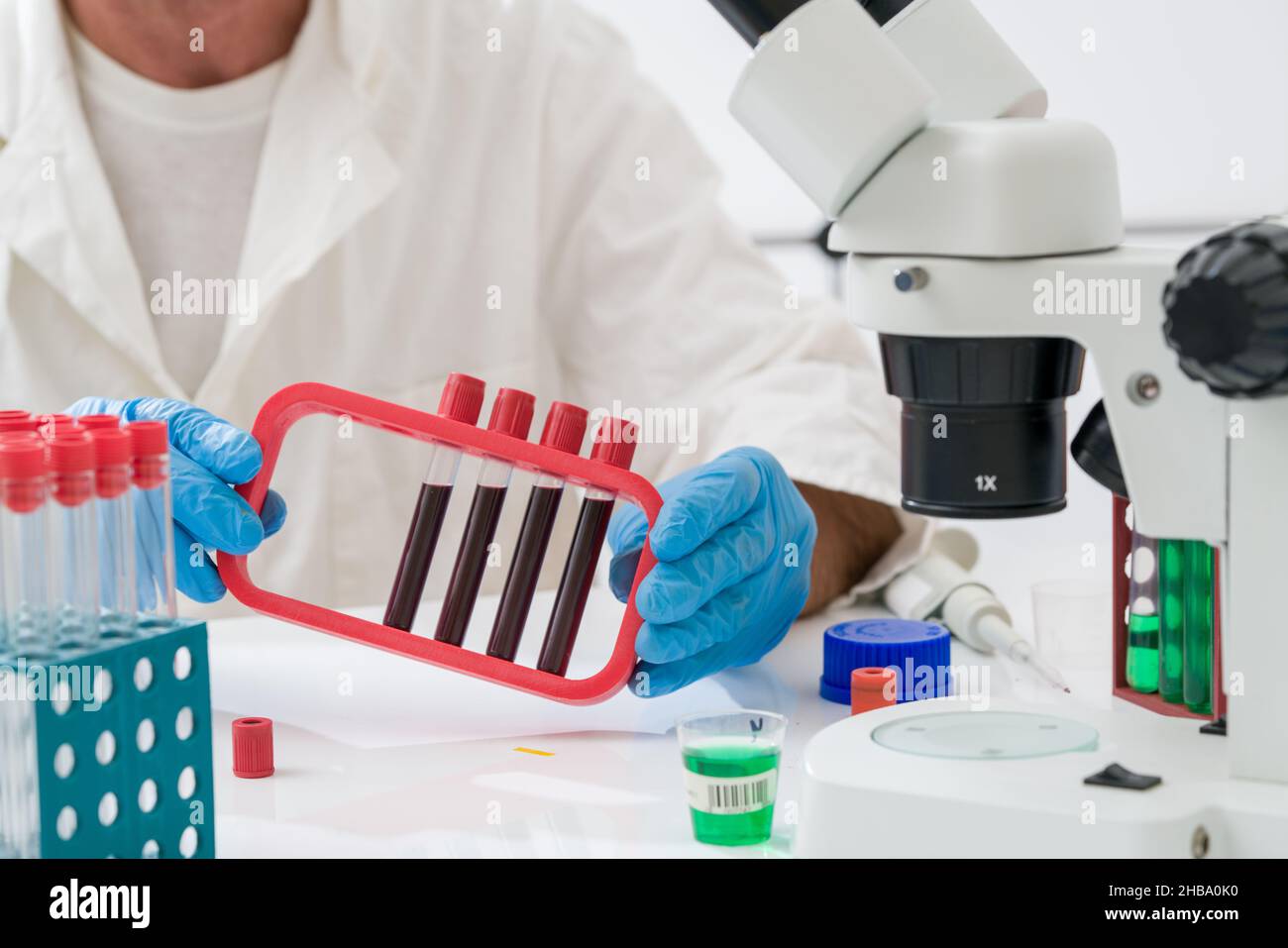 Blood testing, conceptual image Stock Photo - Alamy