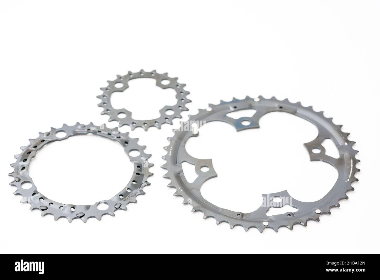 Gears, sprockets and chain of a mountain sports bike Stock Photo Alamy