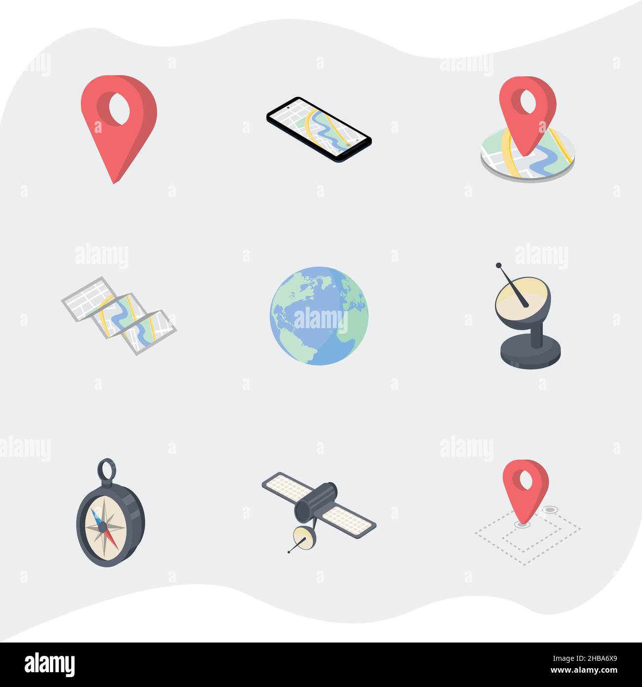 World map nine Stock Vector Images - Alamy